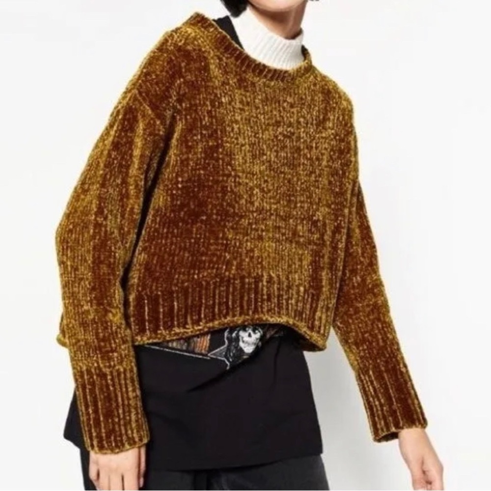 ZARA Chenille Sweater
